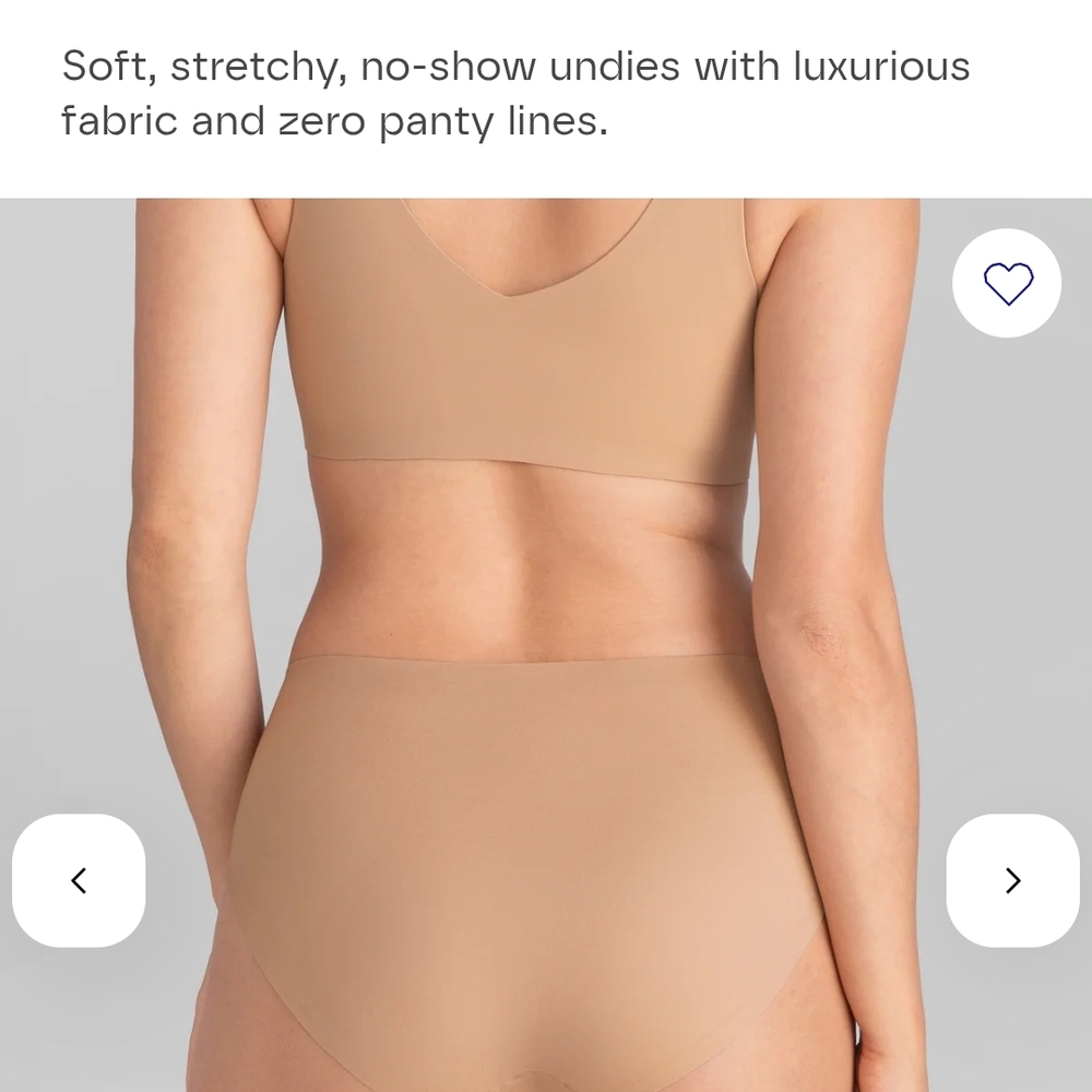 Honeylove No-Show High Waist Briefs — Nude